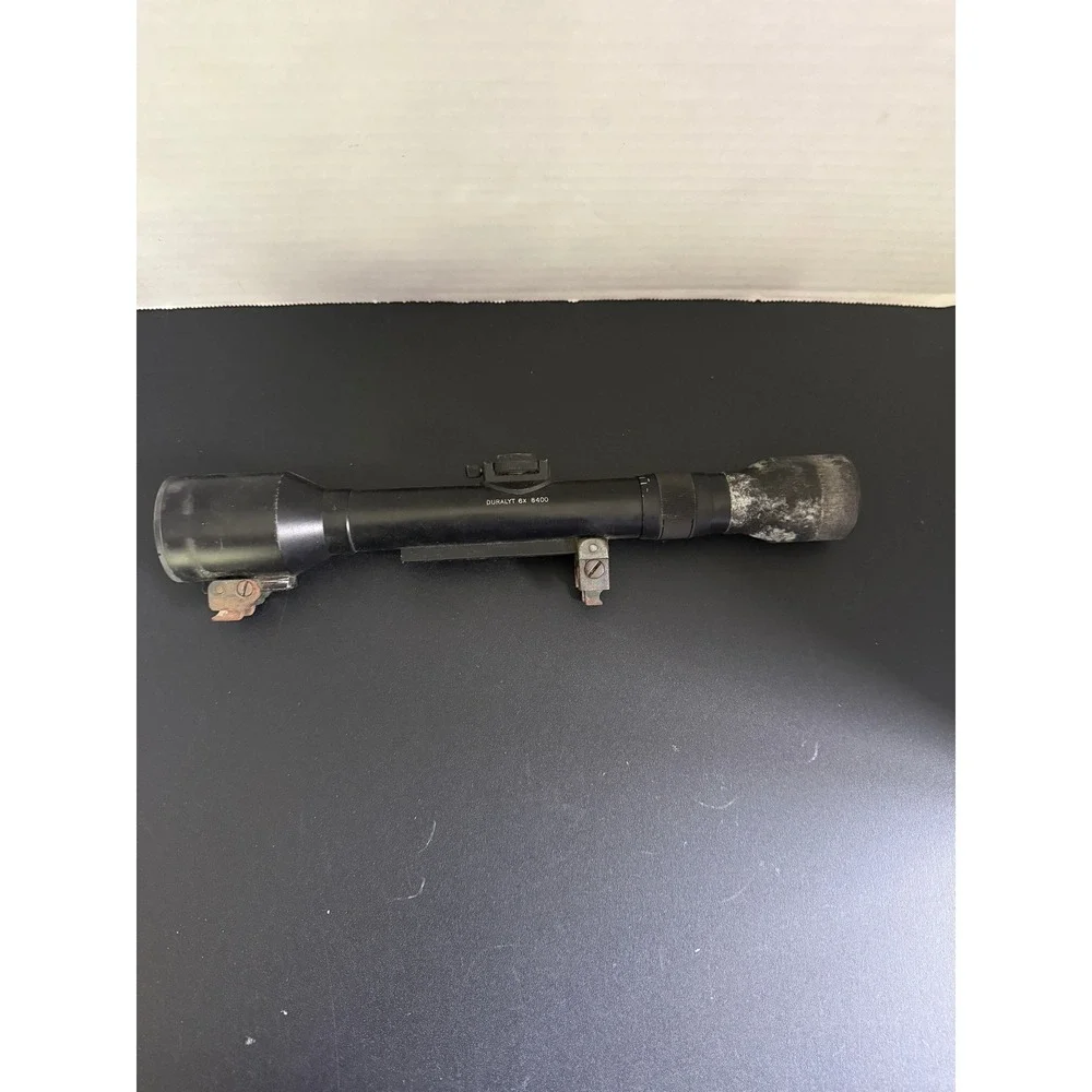 Zeiss Duralyt 8400 6x Rifle Scope Hunting Optic Adjustable Vintage Mounts